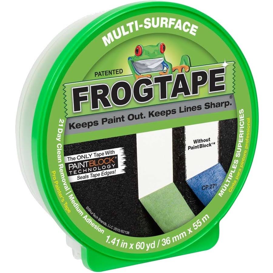Frogtape Multi Surface Painting Tape - Green, 1.41" x 60yds