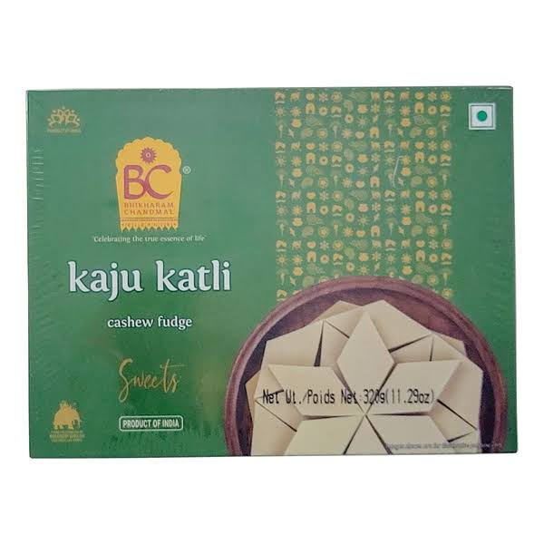 Bhikharam Chandmal Sweet Kaju Katli - 320 g