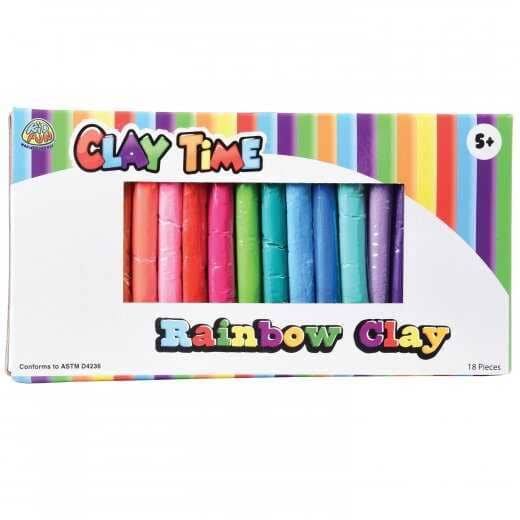 U.S. Toy 4891 Clay Time Rainbow Clay, Price/Bag