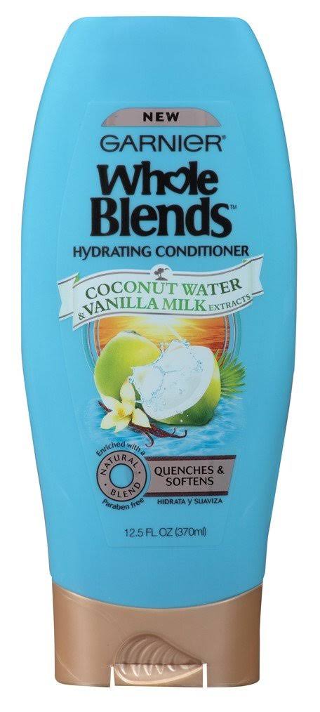Garnier Whole Blends Hydrating Conditioner - Coconut Water and Vanilla Milk extracts, 12.5oz