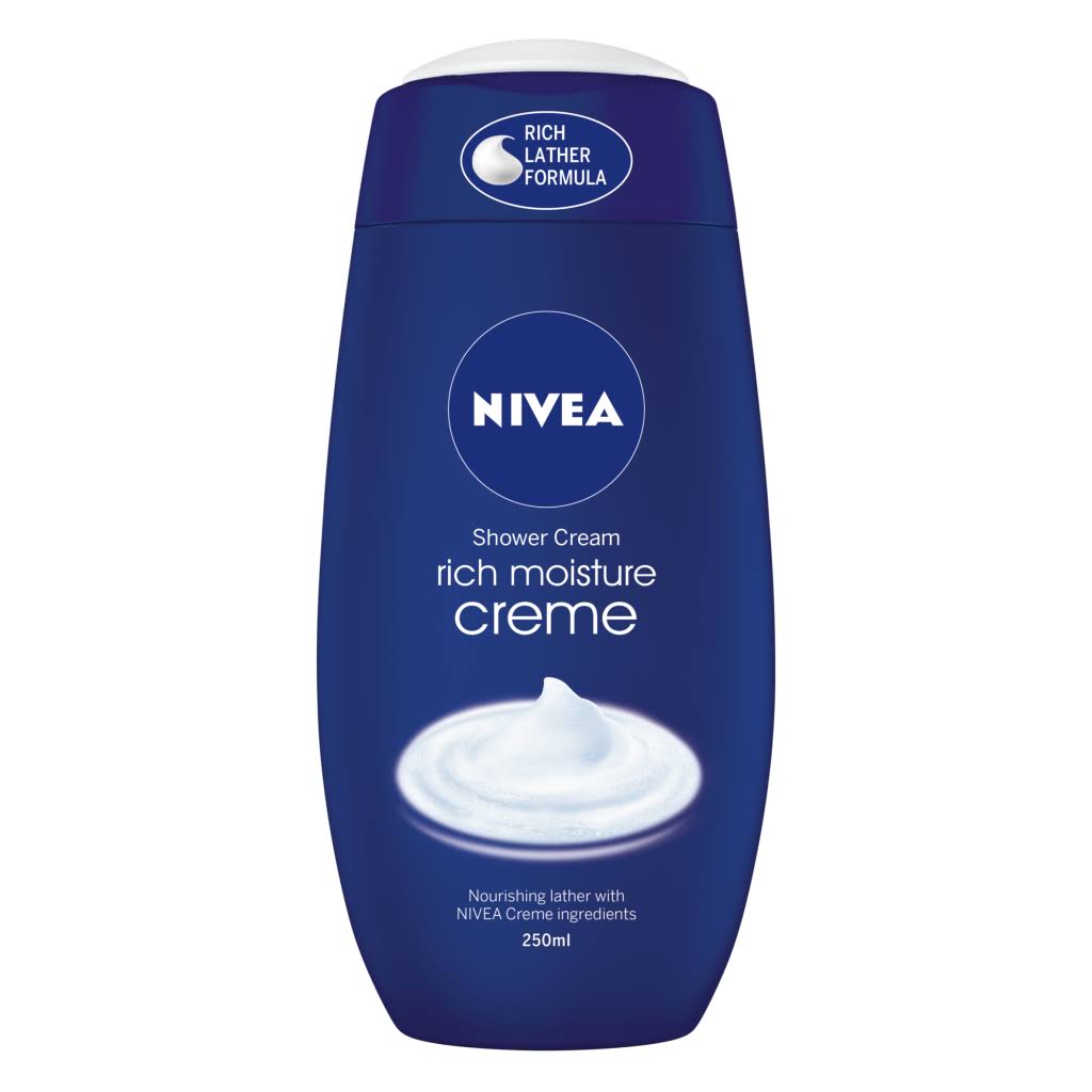 Nivea Rich Moisture Creme Caring Shower Cream - 250ml