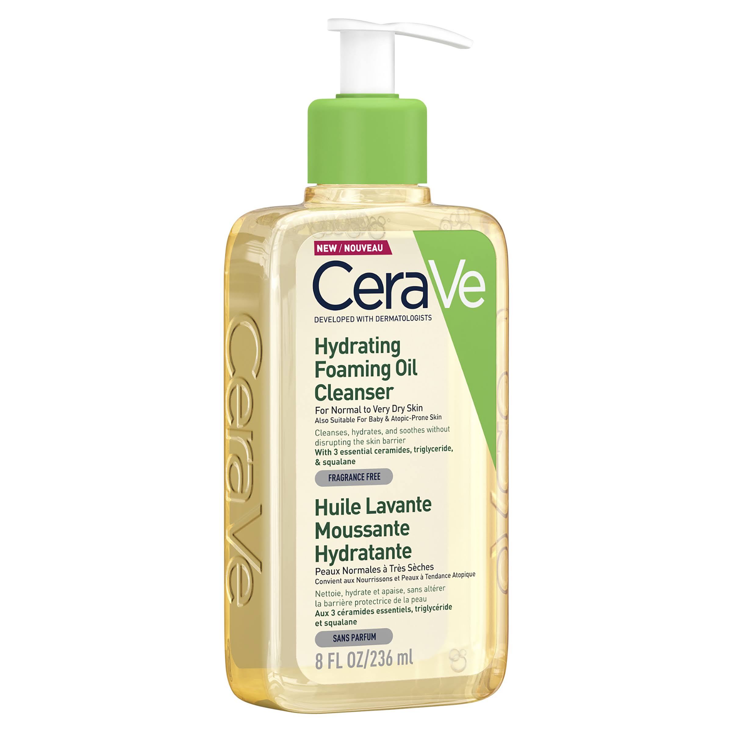 CeraVe Hydrating Foaming Oil Cleanser 236 ml