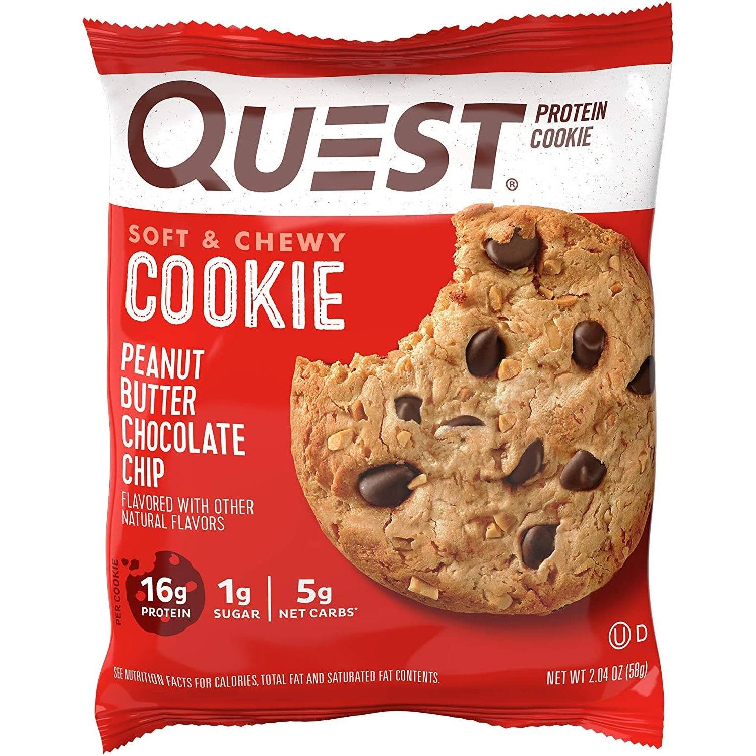 Quest Nutrition Peanut Butter Chocolate Chip Cookie