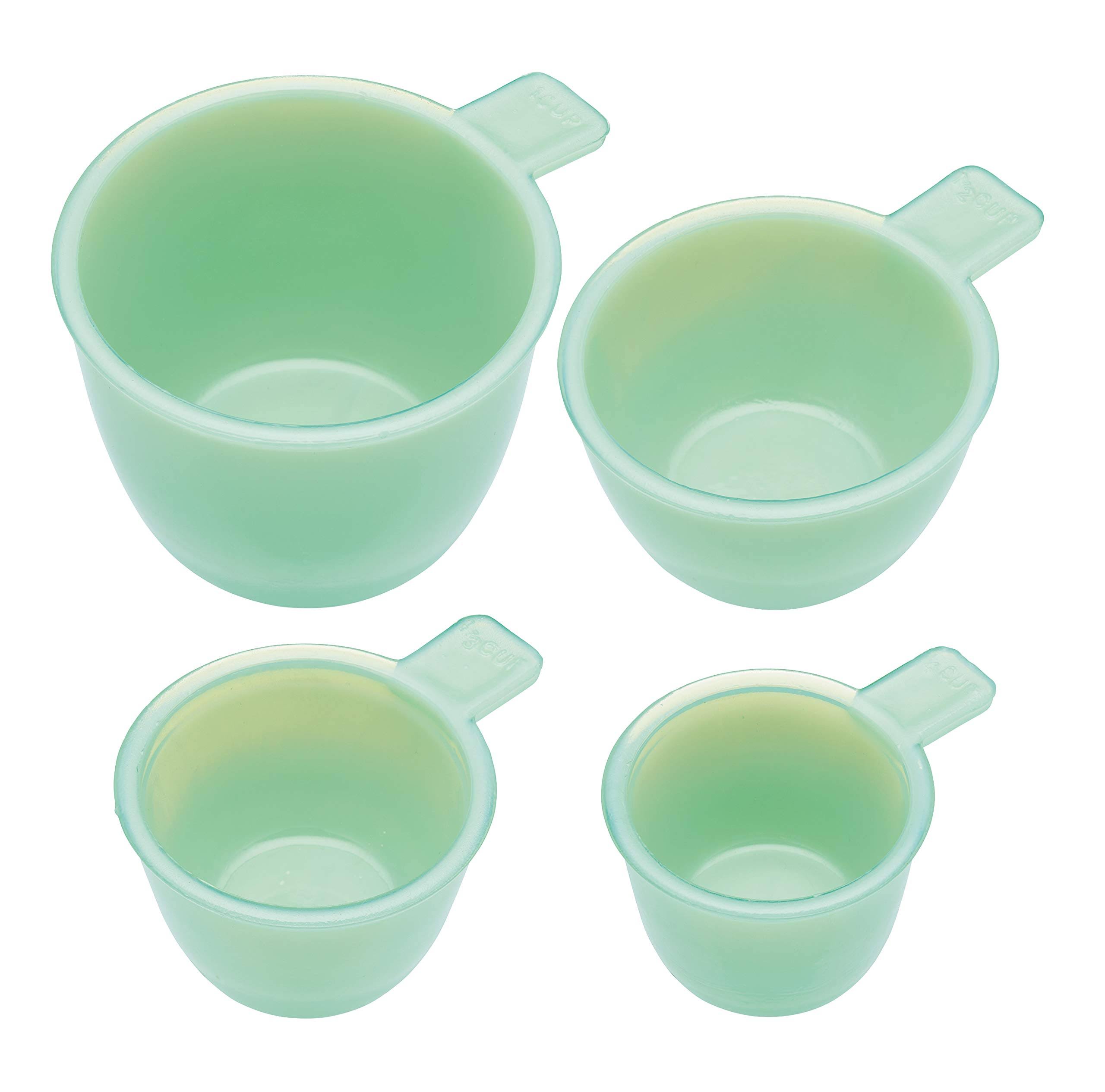 KitchenCraft Milk Glass Measuring Cup Set in Gift Box