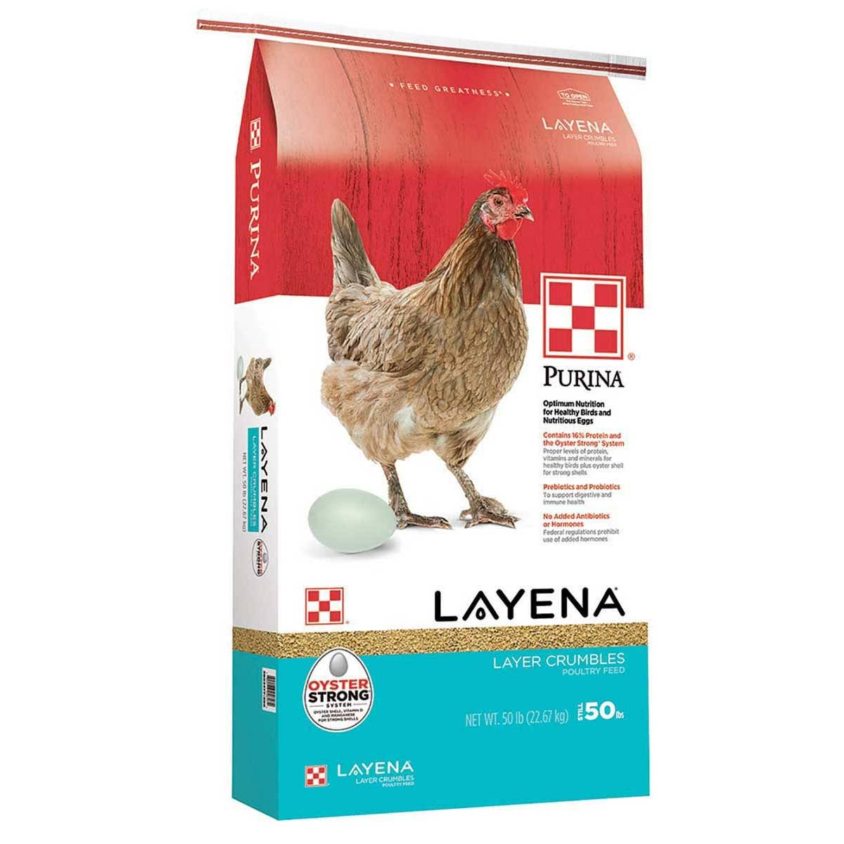 Purina Premium Poultry Feed Layena Crumbles