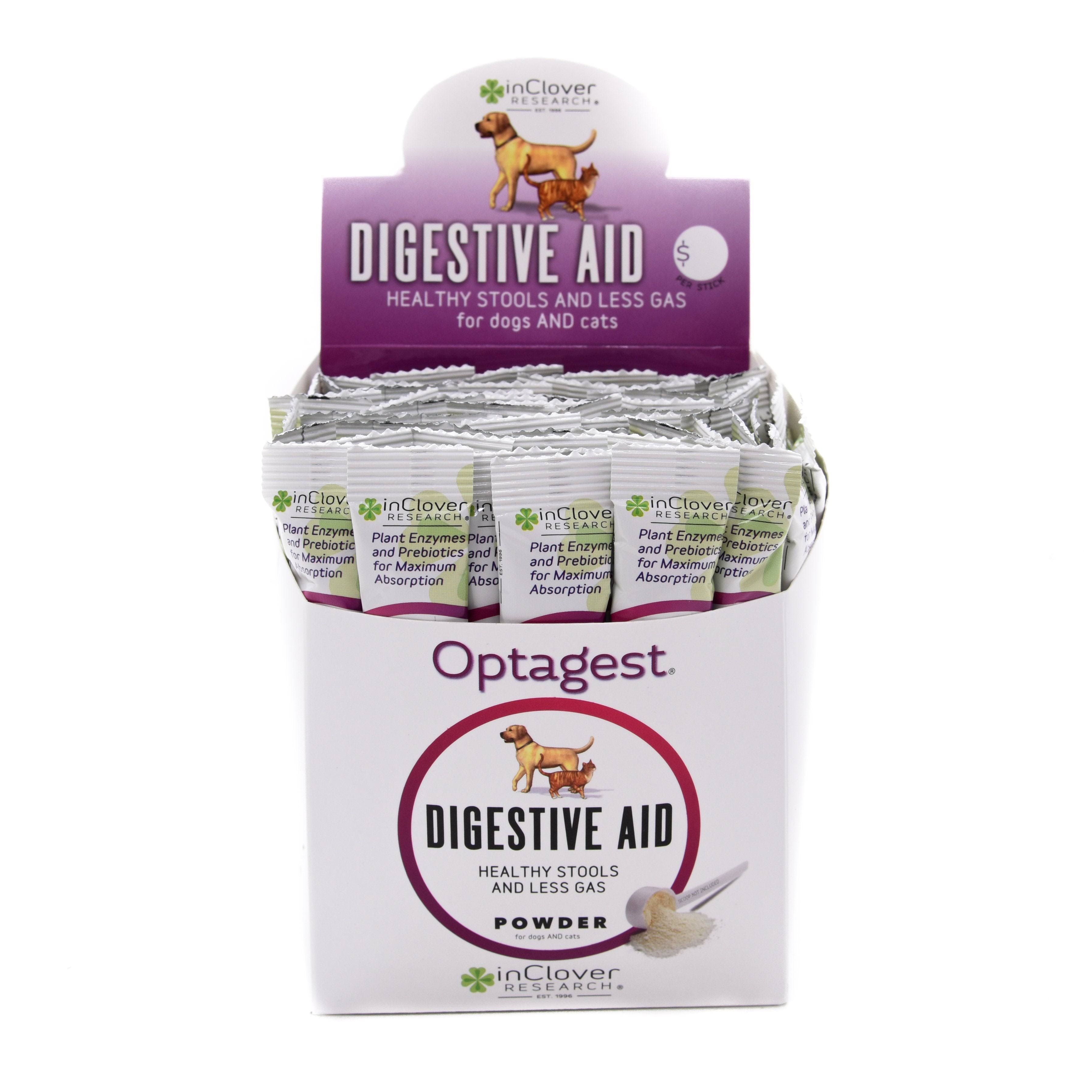 In Clover Optagest Digestive Dog and Cat Supplement Stick - 60ct