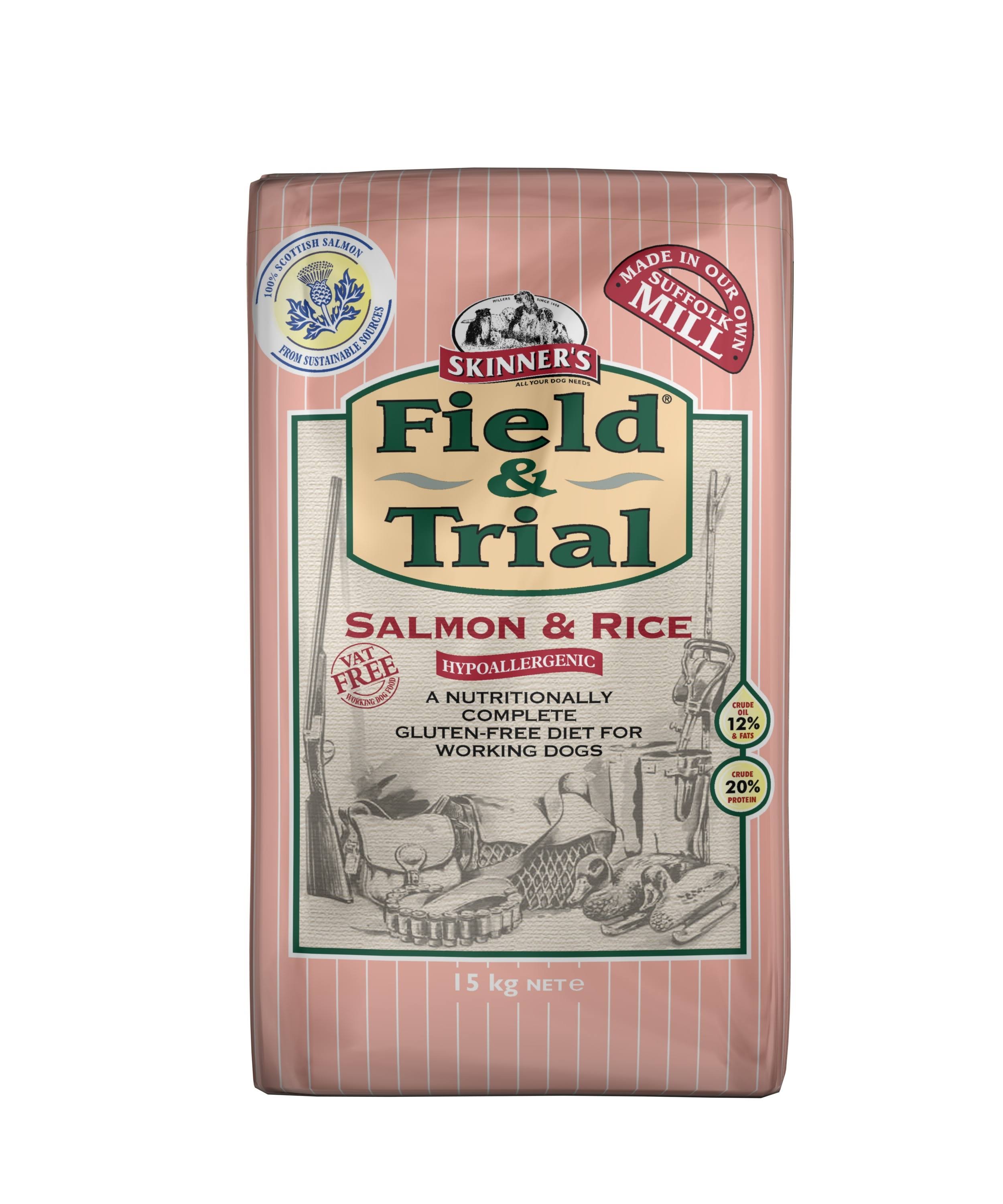 Skinners Field And Trial Salmon And Rice 15kg