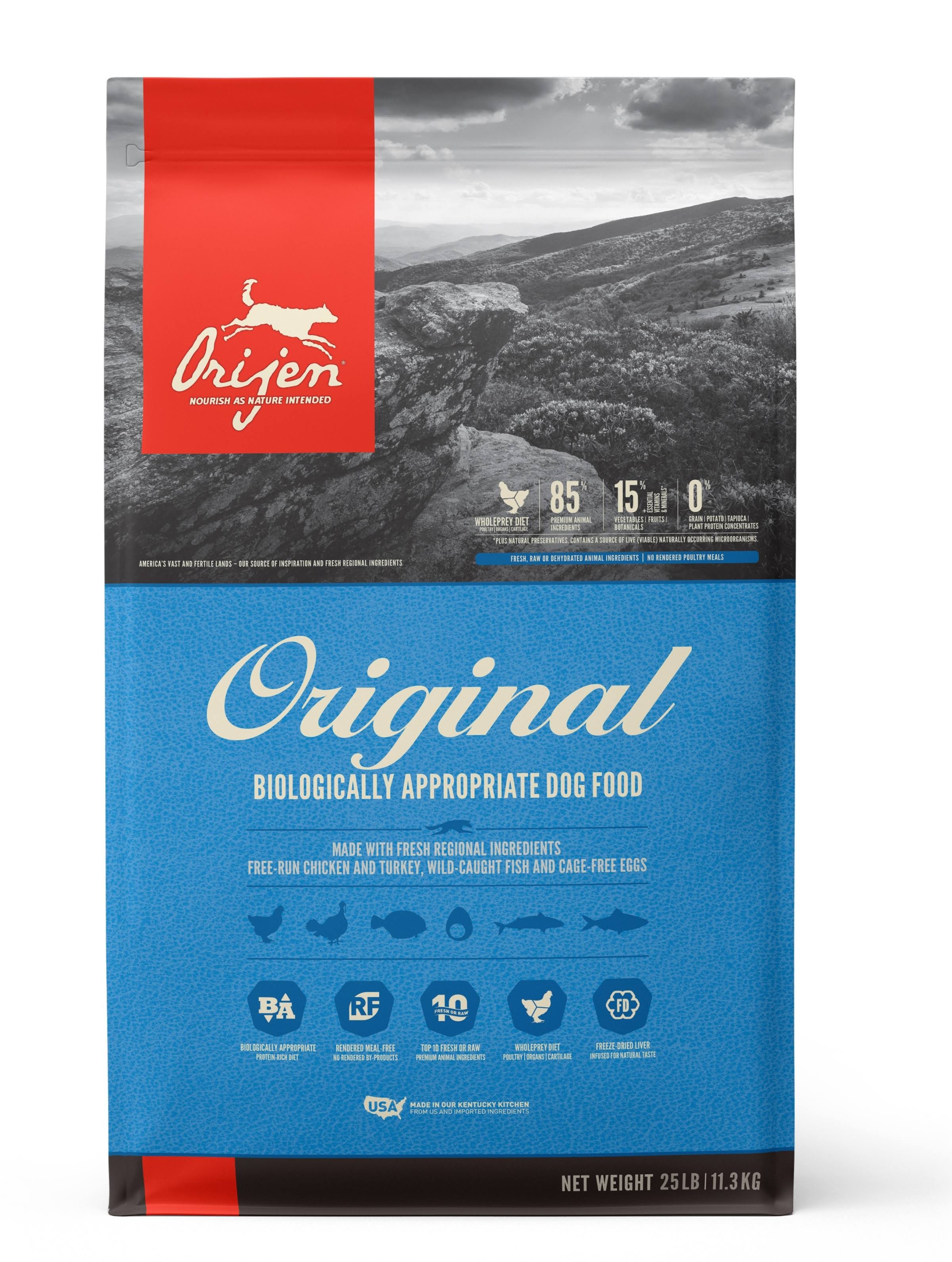 Orijen Original Dry Dog Food - 25lb