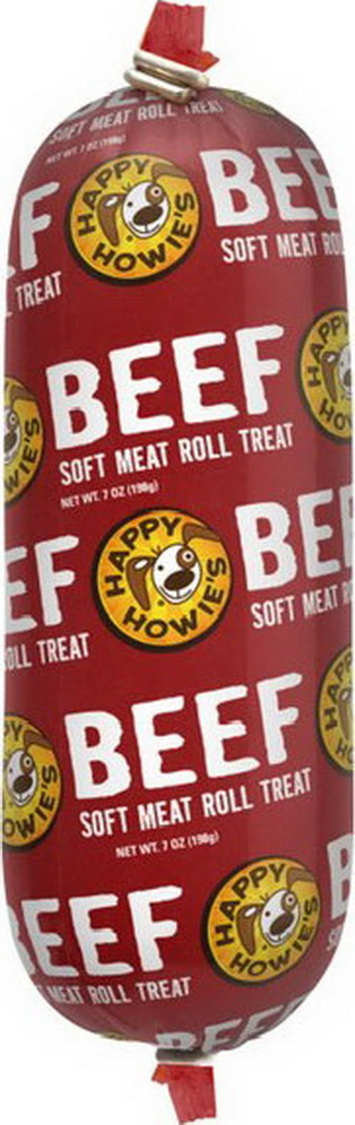 Happy howie's roll treat, beef, 7 oz