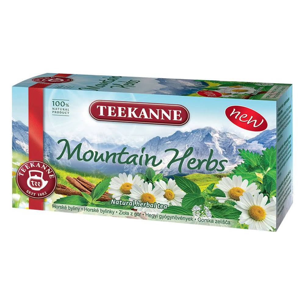 Teekanne Natural Herbal Tea - Mountain Herbs, 20 Tea Bag