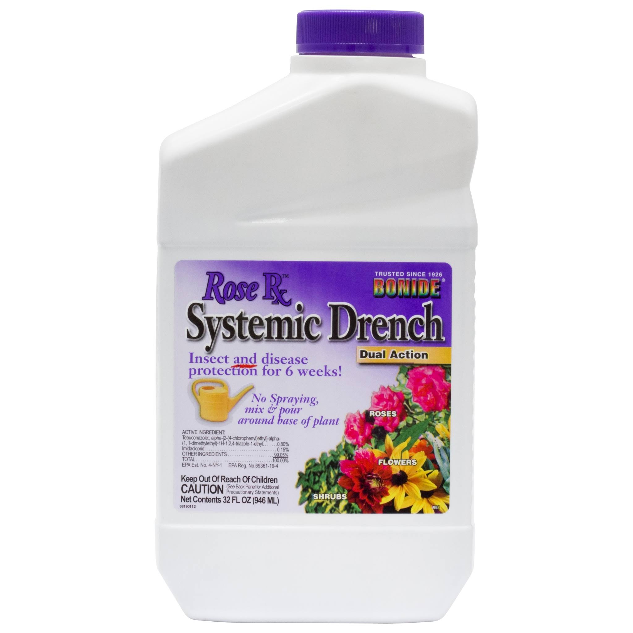 Bonide Products Concentrate Rose Drench for Insect Control - 1qt