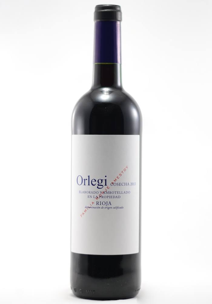Luberri Orlegi Rioja Red Wine, Spain (Vintage Varies) - 750 ml bottle