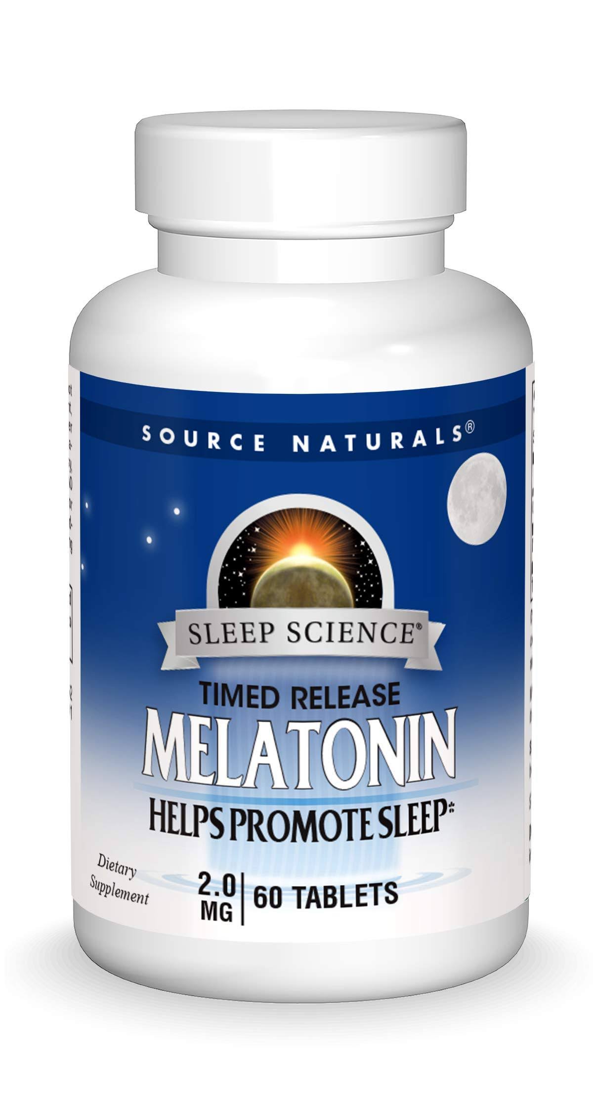 Source Naturals Melatonin - 60 Capsules