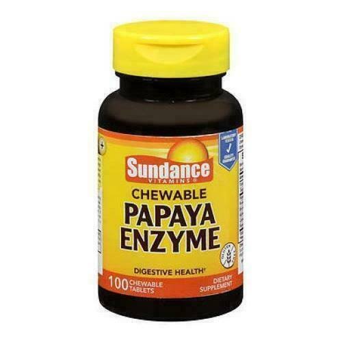 Sundance Chewable Papaya Enzyme Dietary Supplement - 100ct