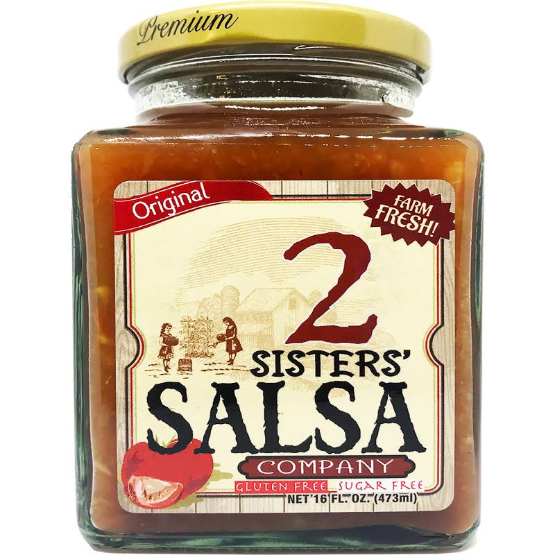 2 Sisters' Salsa Company Cajun Salsa - 16 oz