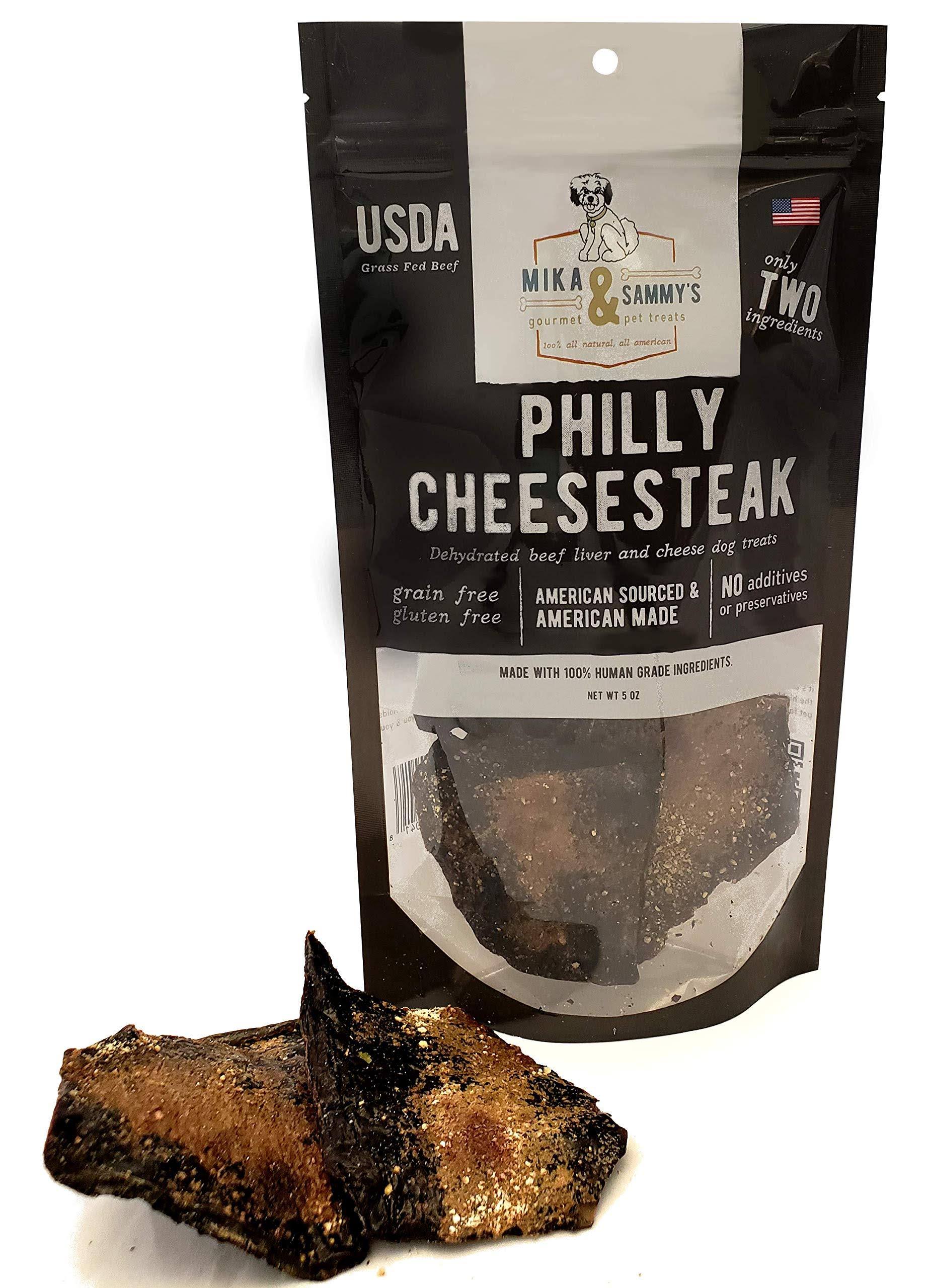Mika & Sammy's Philly Cheesesteak Beef Treats 5 oz.
