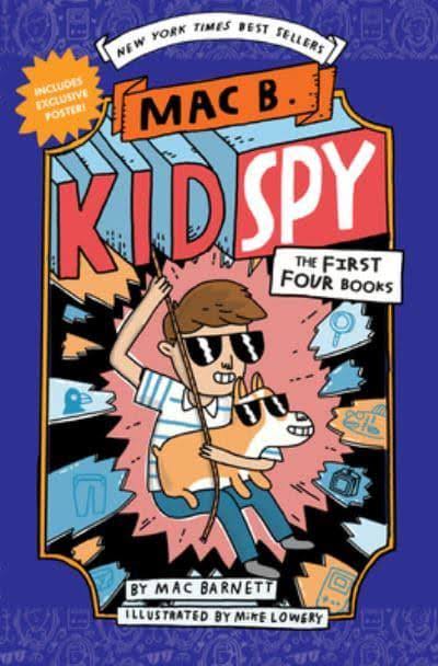 Mac B., Kid Spy Box Set, Books 1-4 (Mac B., Kid Spy) by Mac Barnett