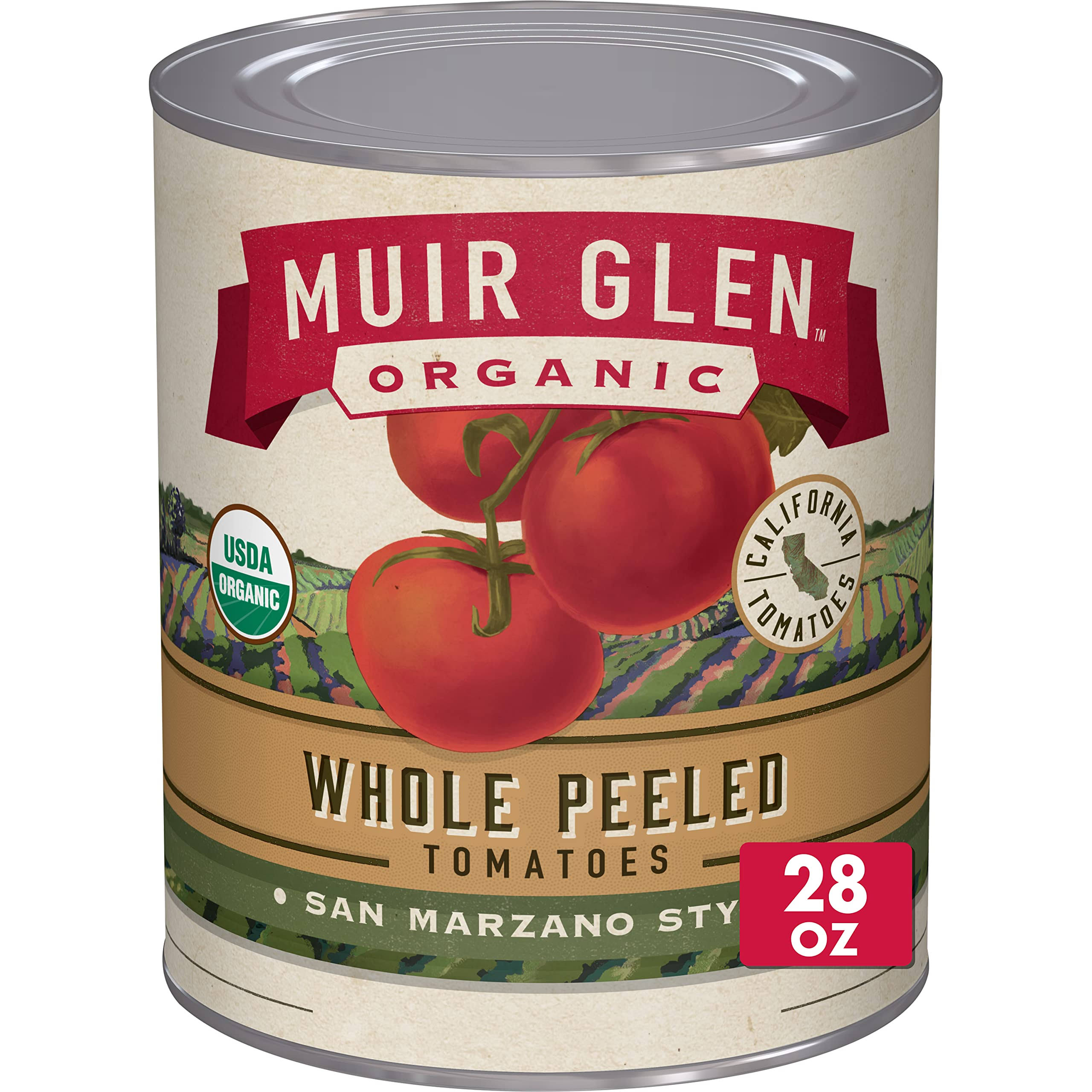Muir Glen Organic Whole Peeled Plum Tomatoes