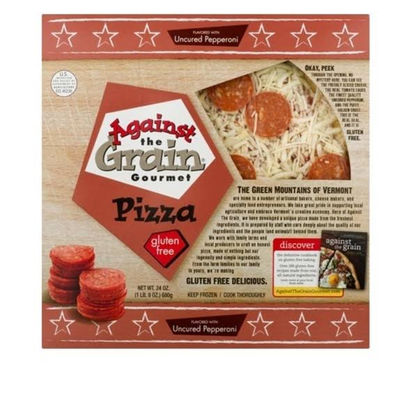 Against The Grain: Pepperoni Pizza Gluten Free, 24 oz