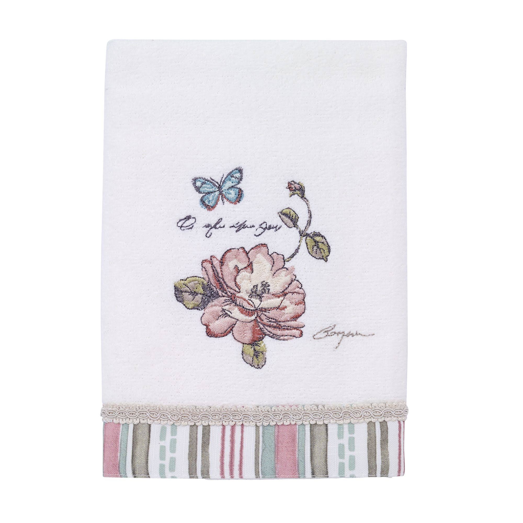 Avanti Butterfly Garden Cotton Hand Towel - Avanti Butterfly Garden Hand Towel