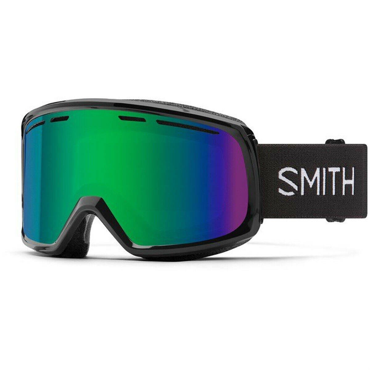Ski Goggles Smith Range (Black/Green Sol-x Mirror)