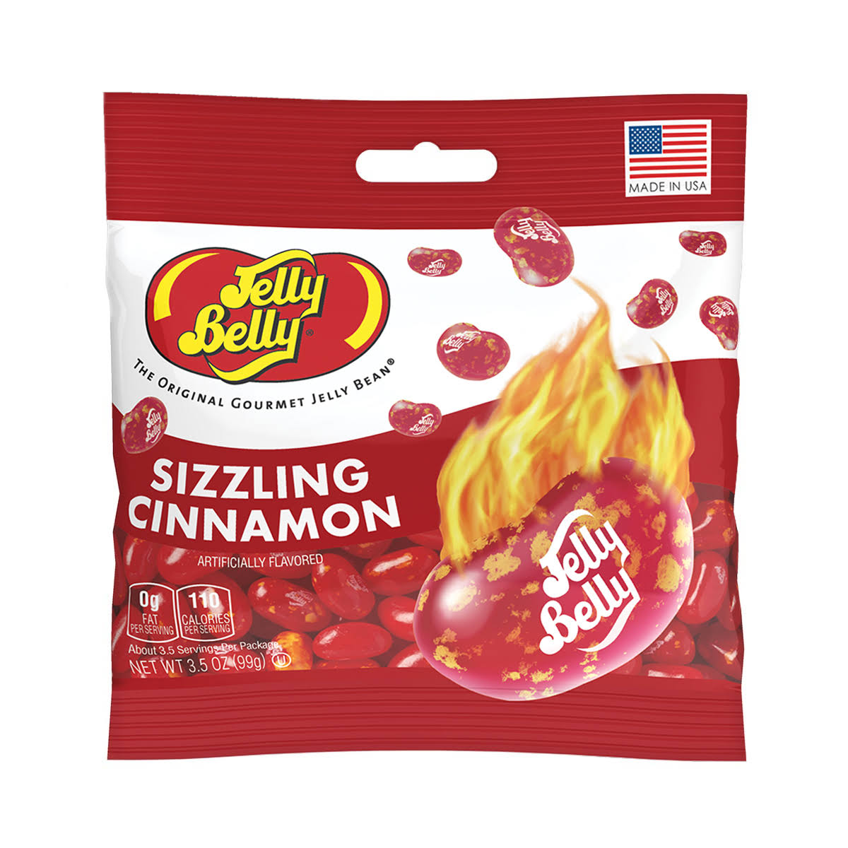 Jelly Belly Sizzling Cinnamon - 3.5 Oz