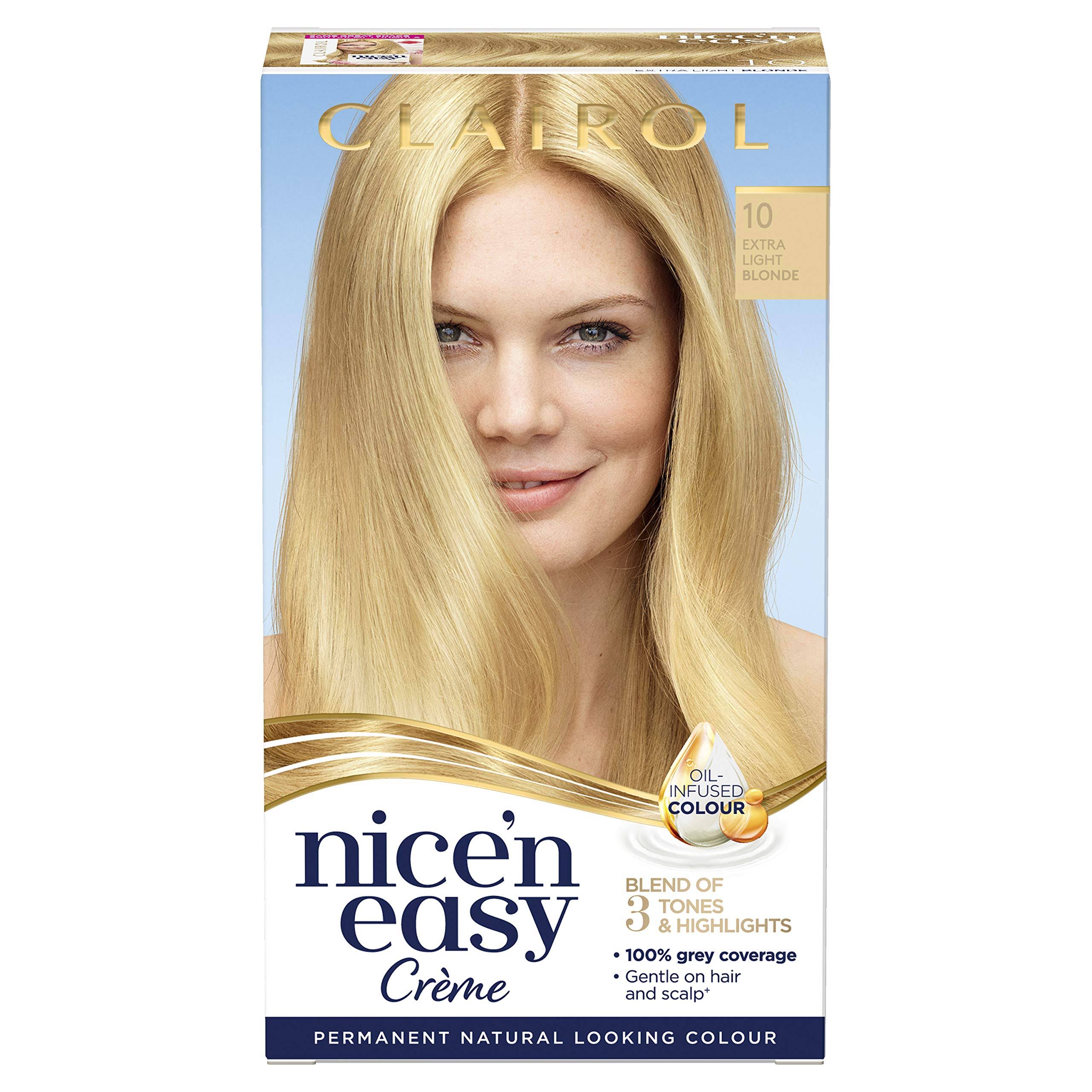 Nice'n Easy Permanent Hair Dye - 10 Extra Light Blonde