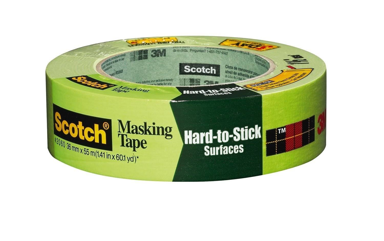3M Scotch Masking Tape - 1 1/2" x 60yd