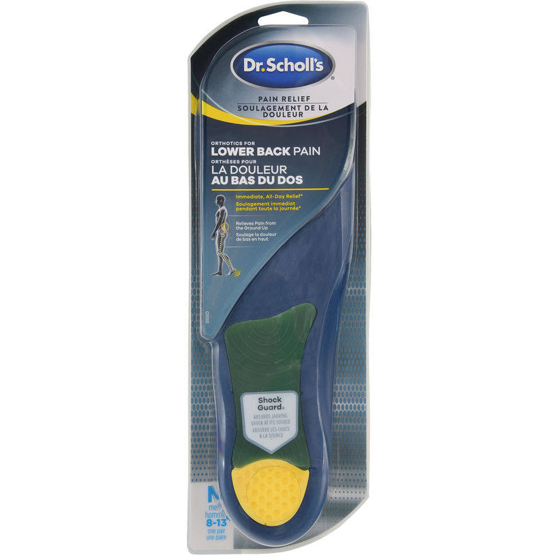 Dr. Scholl's Pain Relief Orthotics For Lower Back Pain For Men