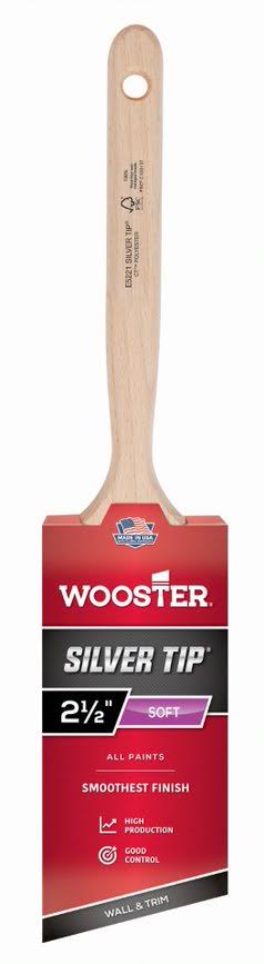 Wooster Silver Tip Angled Sash Paint Brush - 2.5"