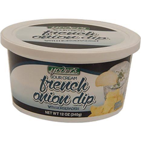 Yoder's Dip, Sour Cream, Zesty French Onion - 12 oz