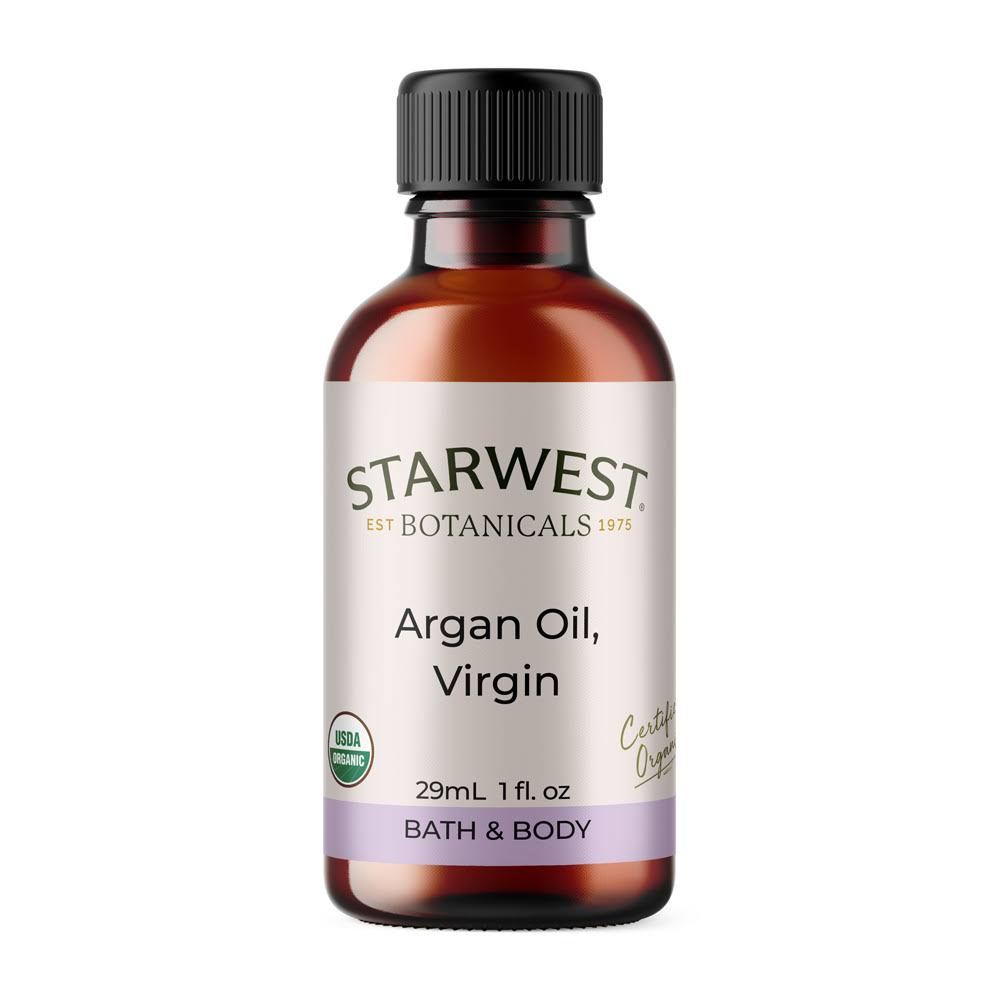 Starwest Botanicals Argan Oil, Virgin Organic 1 fl oz