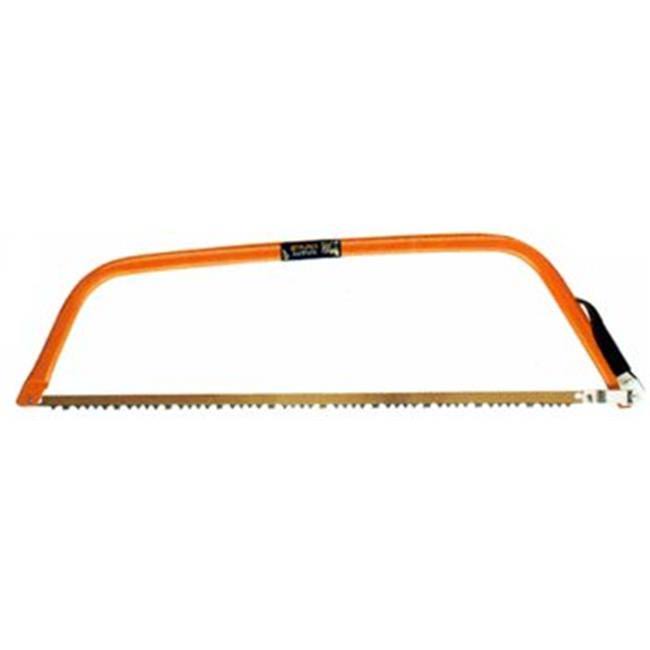 Truper Steel Handle Bow Saw - Cam Lever Quick Change Blade Release, Orange, 24"