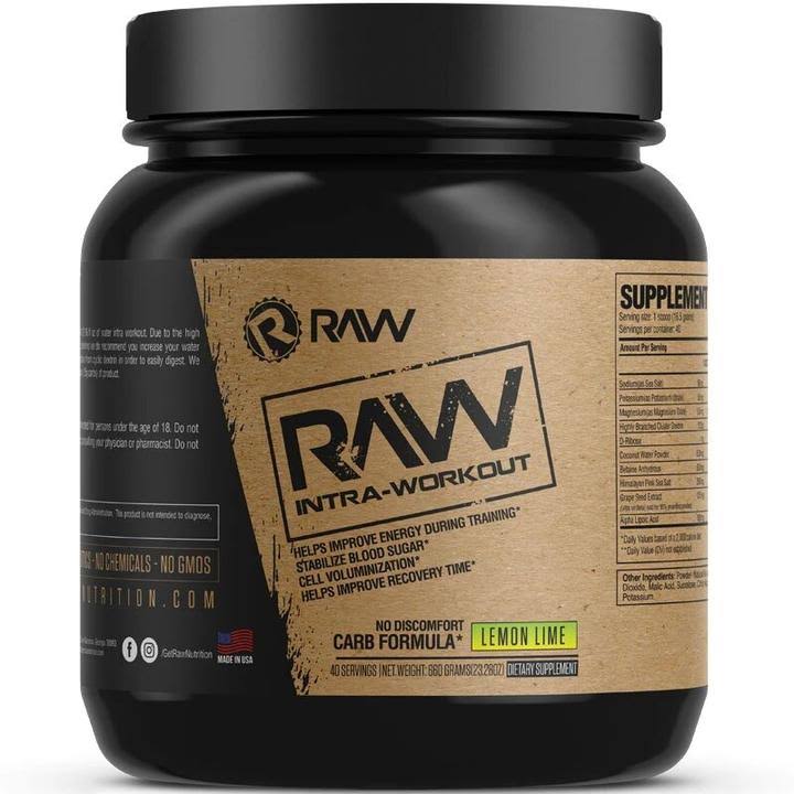Raw Nutrition Intra-Workout 40srv, Lemon Lime