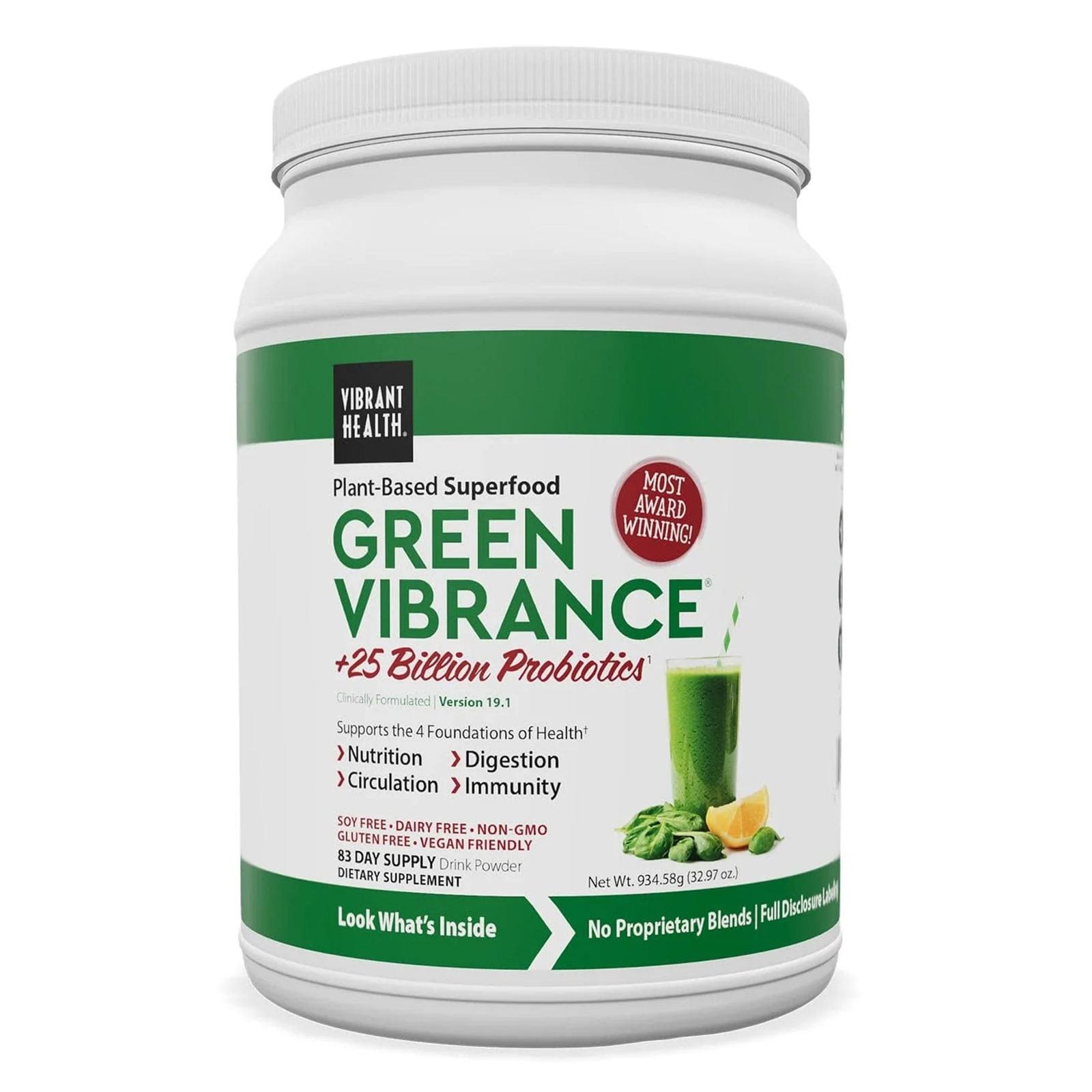 Vibrant Health Green Vibrance Powder - 35.27oz