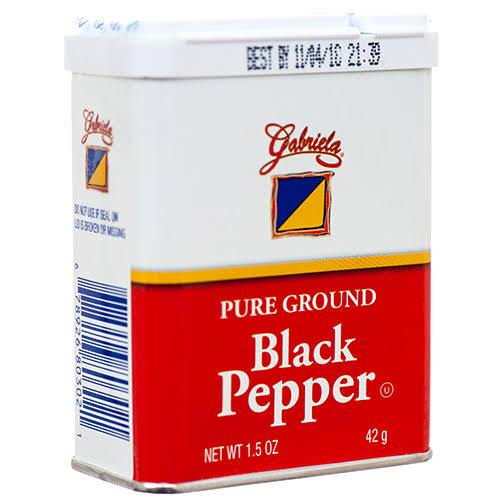Gabriela Black Pepper 1.5z Wholesale, Cheap, Discount, Bulk (Pack of 12)