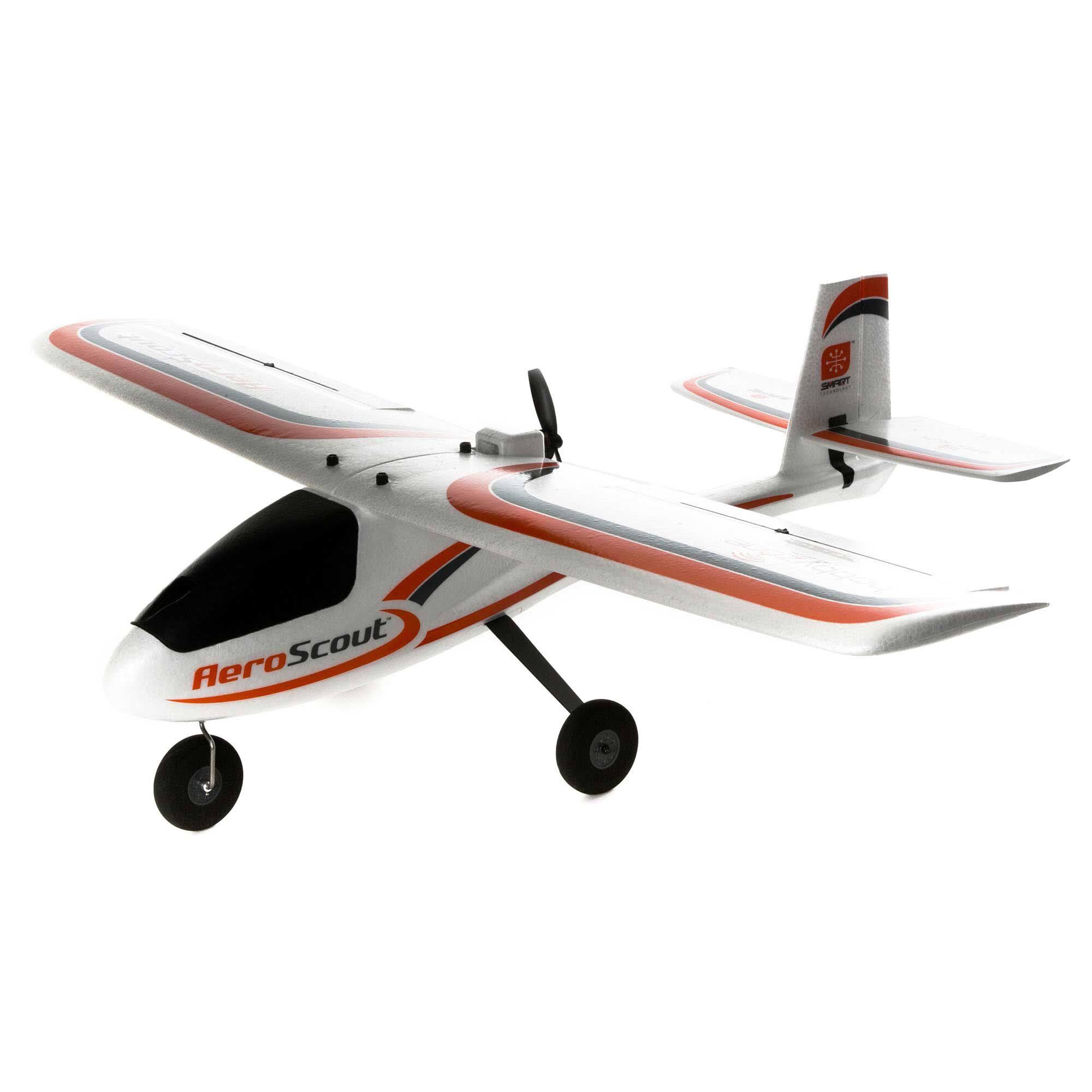 HobbyZone RC Airplane AeroScout S 2 11m RTF Basic With Safe Technology, HBZ380001, Airplanes , Trainers