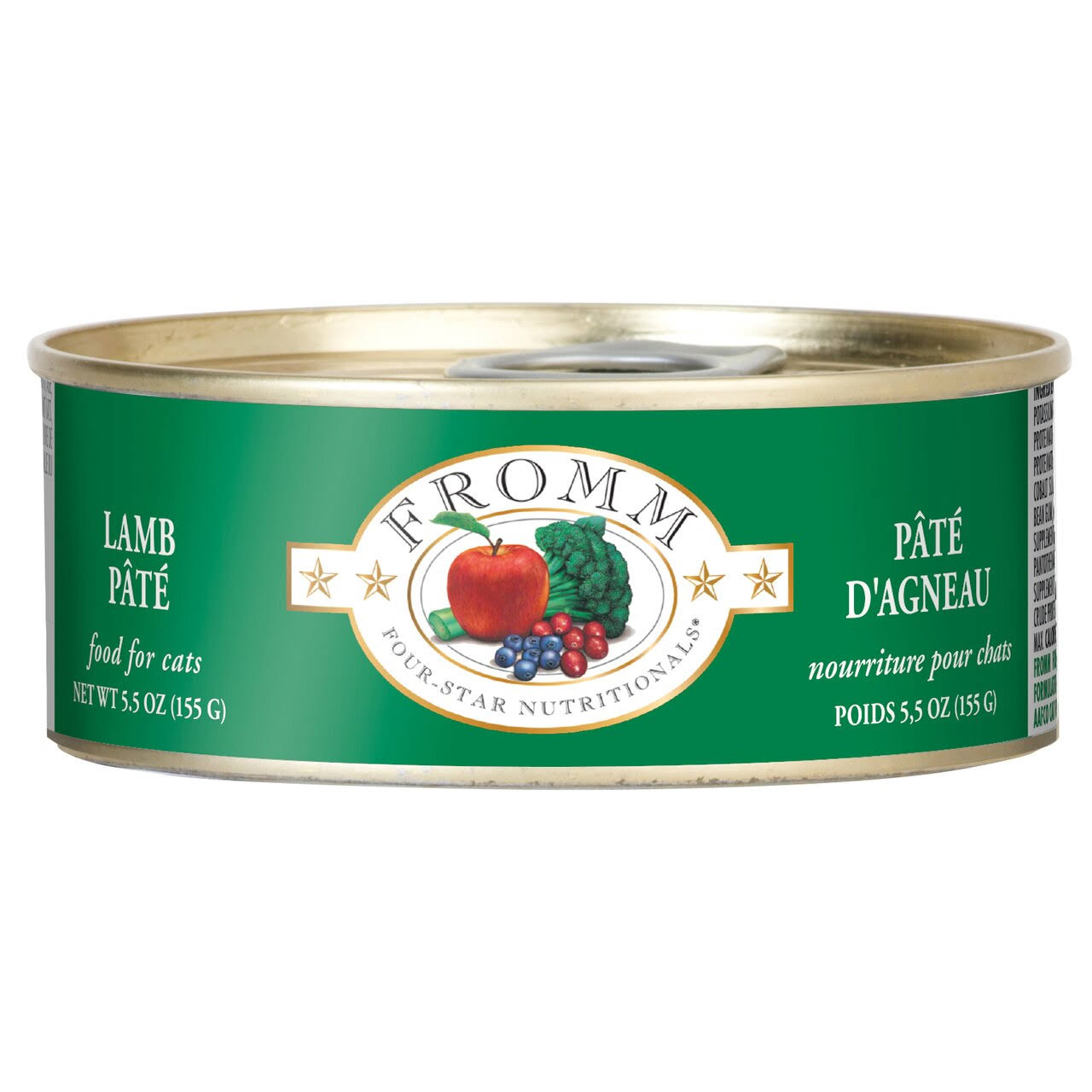 Fromm 5.5 oz Four-Star Lamb Pate Cat Food