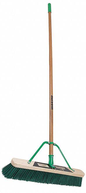 Quickie Manufacturing Stiff Poly Pushbroom - 24"