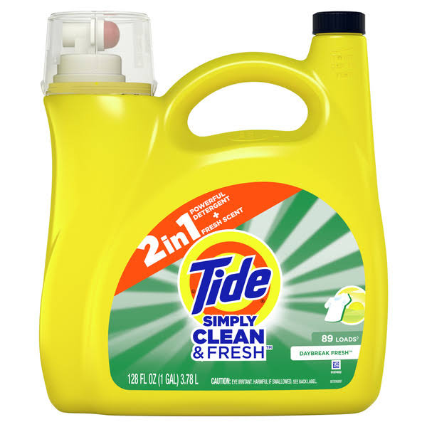 Tide Simply Clean & Fresh Liquid Laundry Detergent, Daybreak Fresh