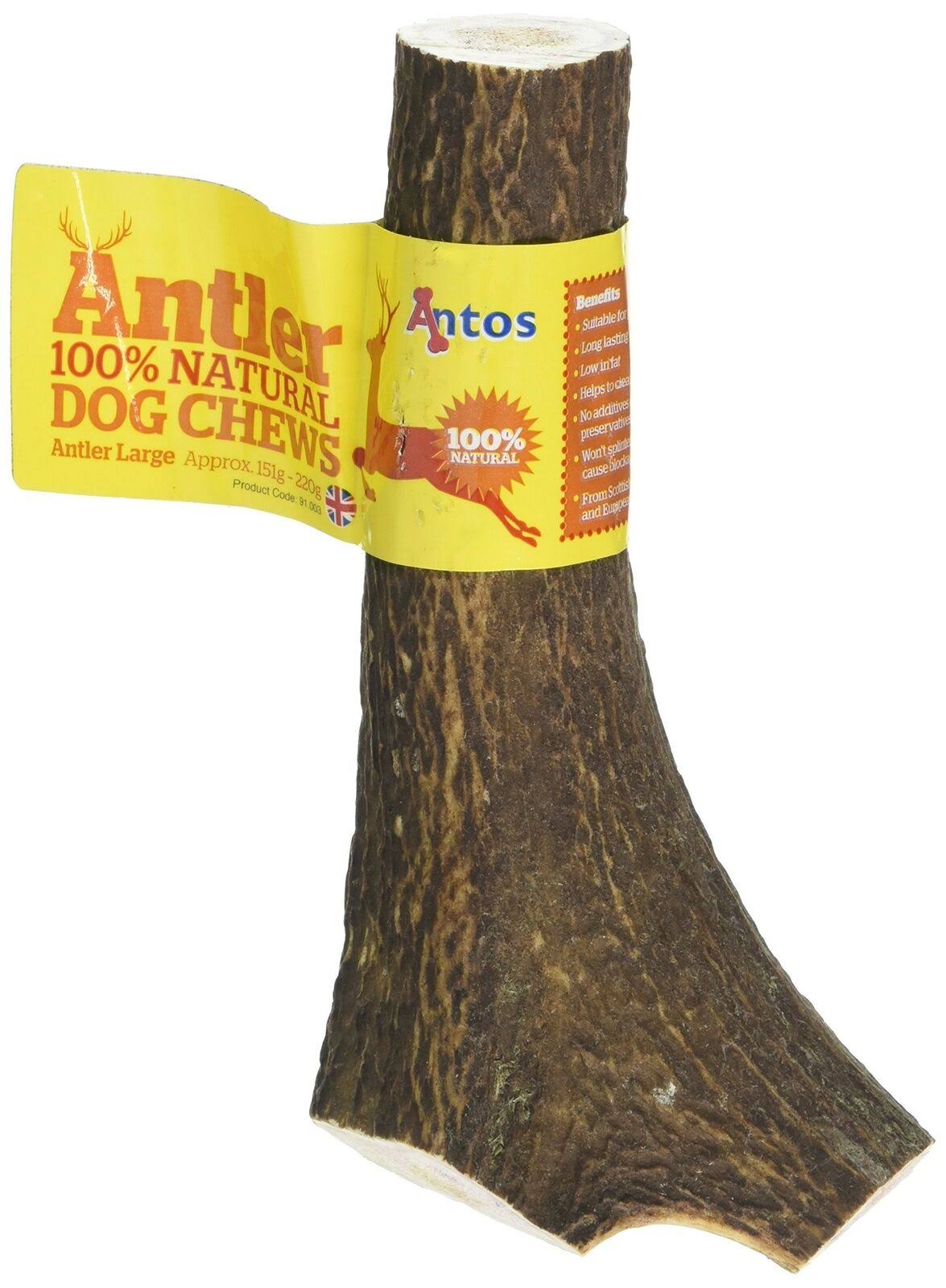 Antos Antler Natural Dog Chew - Large, 151g+