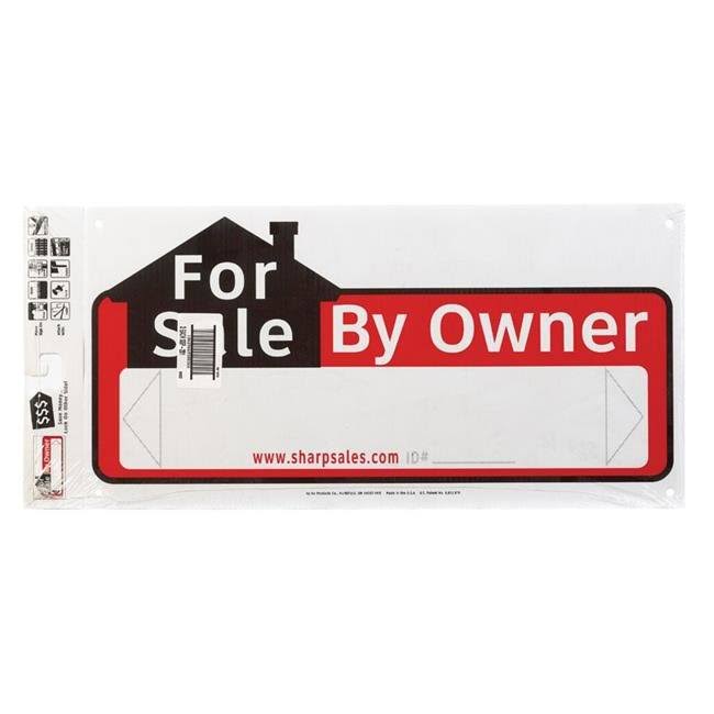 Hy Ko Products SSP201 For Sale by Owner Sign Set - 10" x 22"