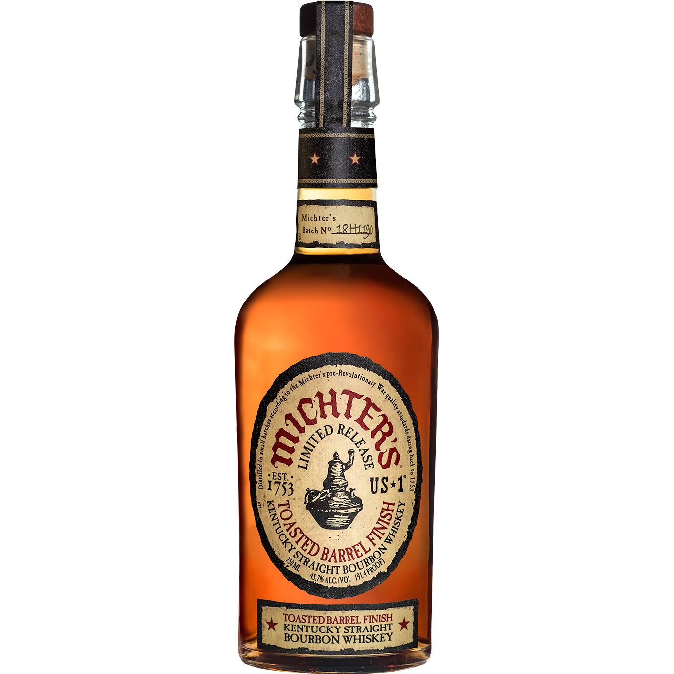 Michter's Toasted Bourbon Whiskey - 750 ml bottle