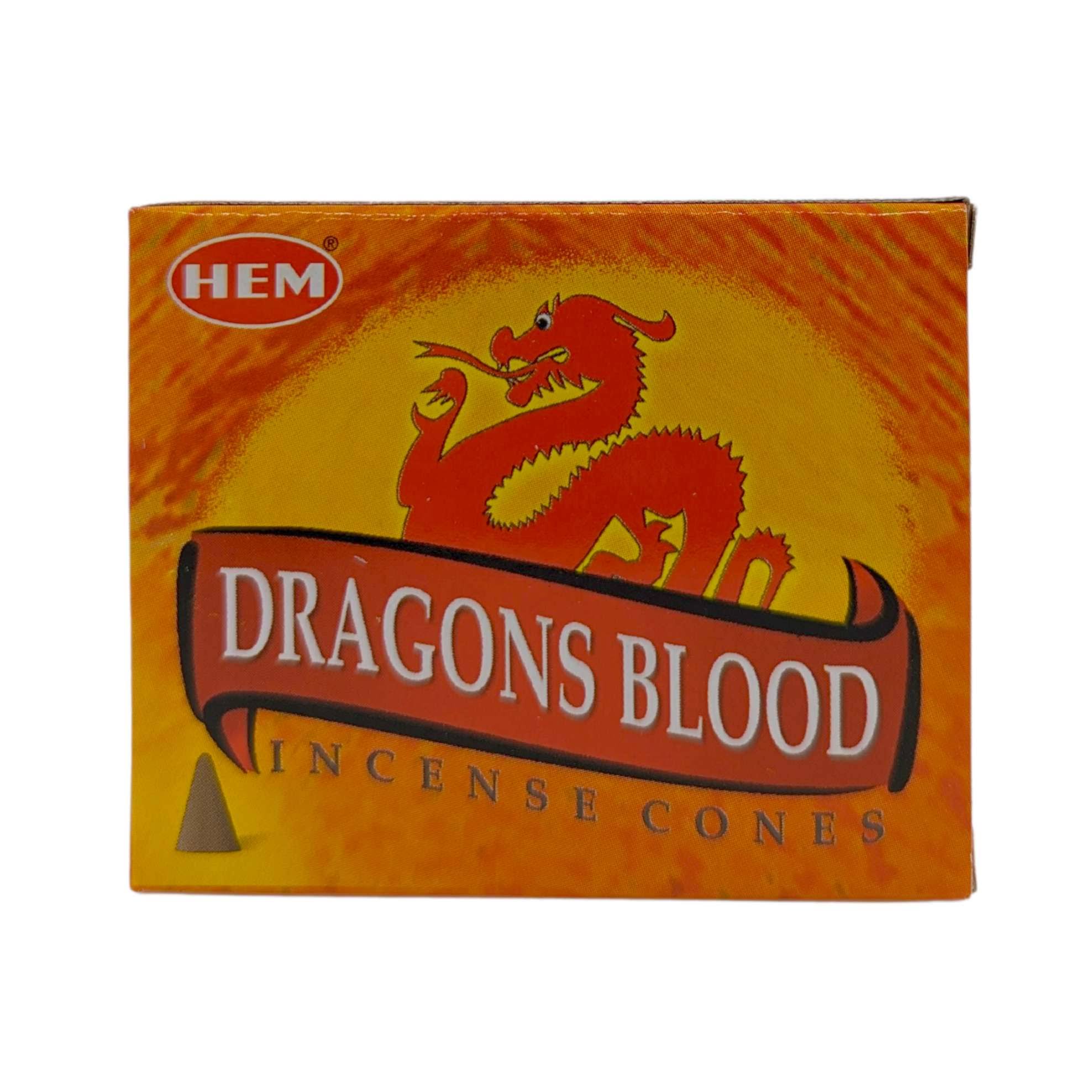 Hem Dragons Blood Incense Cone - 20 Cones