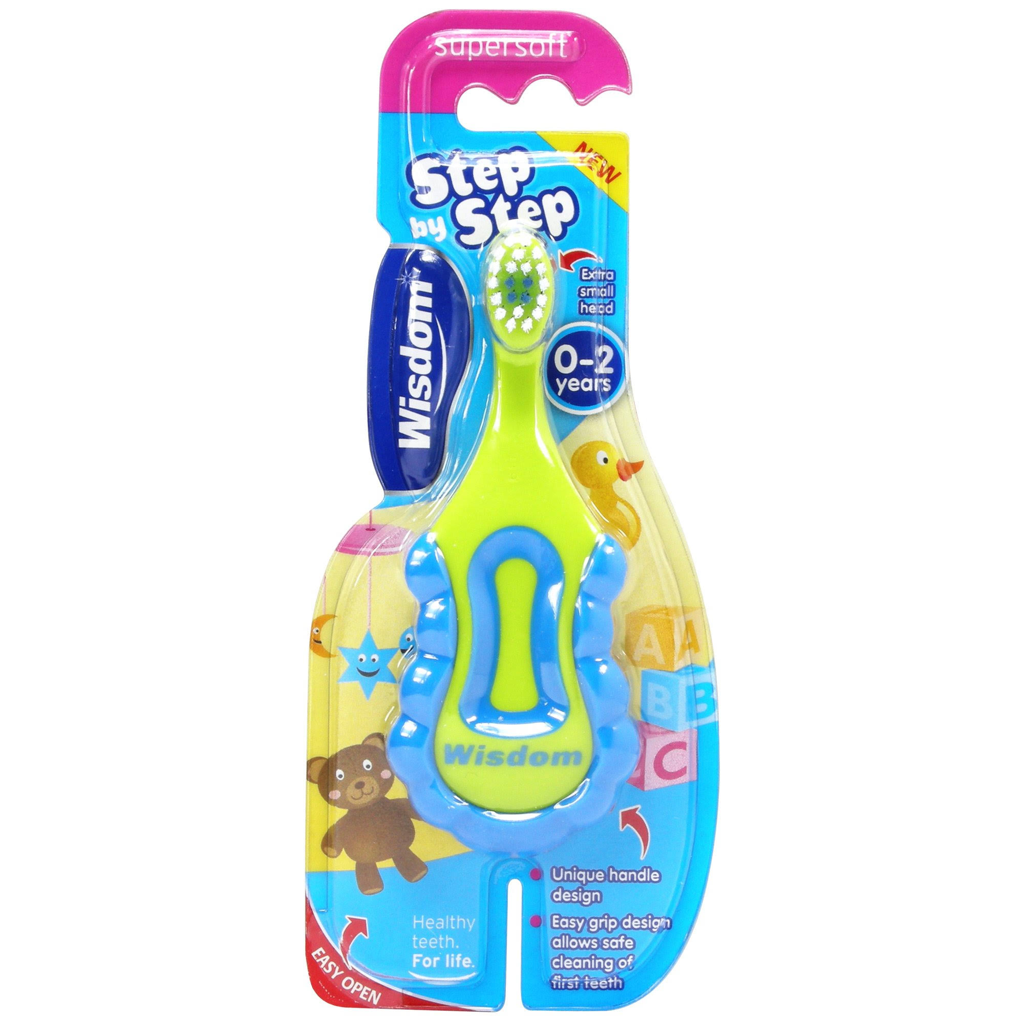 Wisdom Step by Step Supersoft Toothbrush - 0-2 Years