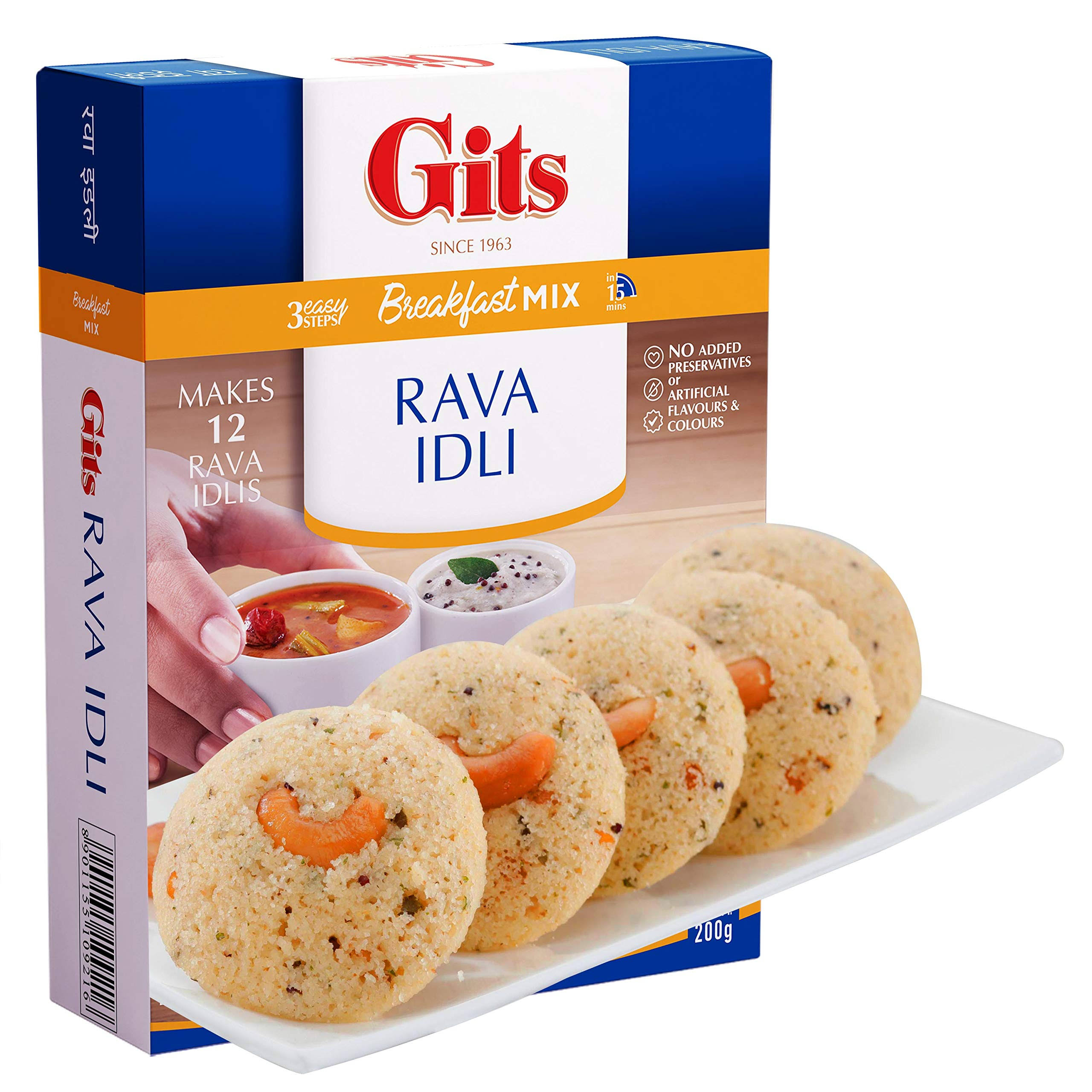Gits Rava Idli Breakfast Mix - 200 Gm
