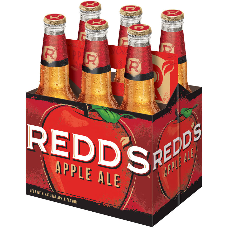 Redd's Apple Ale Beer - 6 Bottles