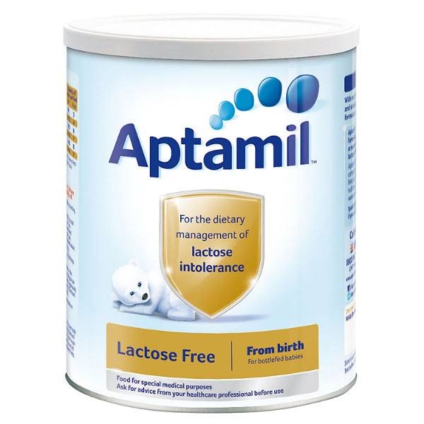 Aptamil Lactose Free Baby Milk Formula - from Birth, 400g