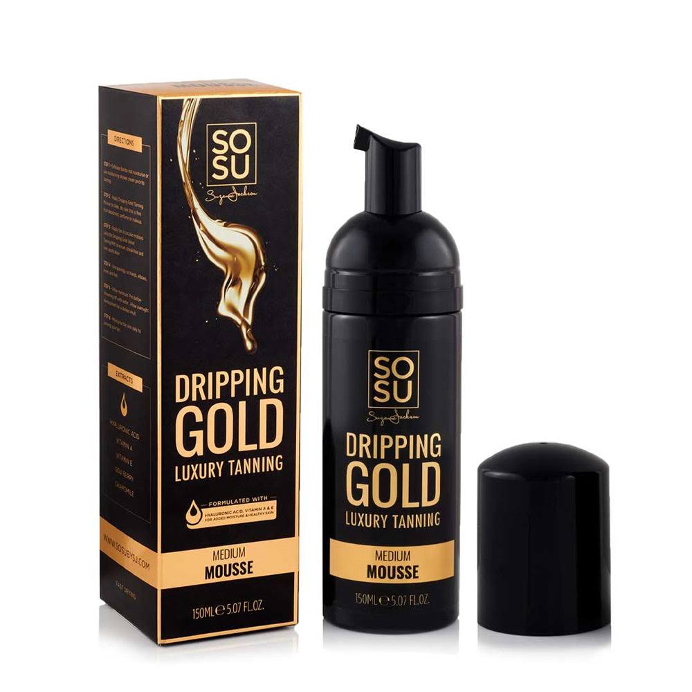 SOSU Cosmetics Dripping Gold Tanning Mousse - Ultra Dark 150ml