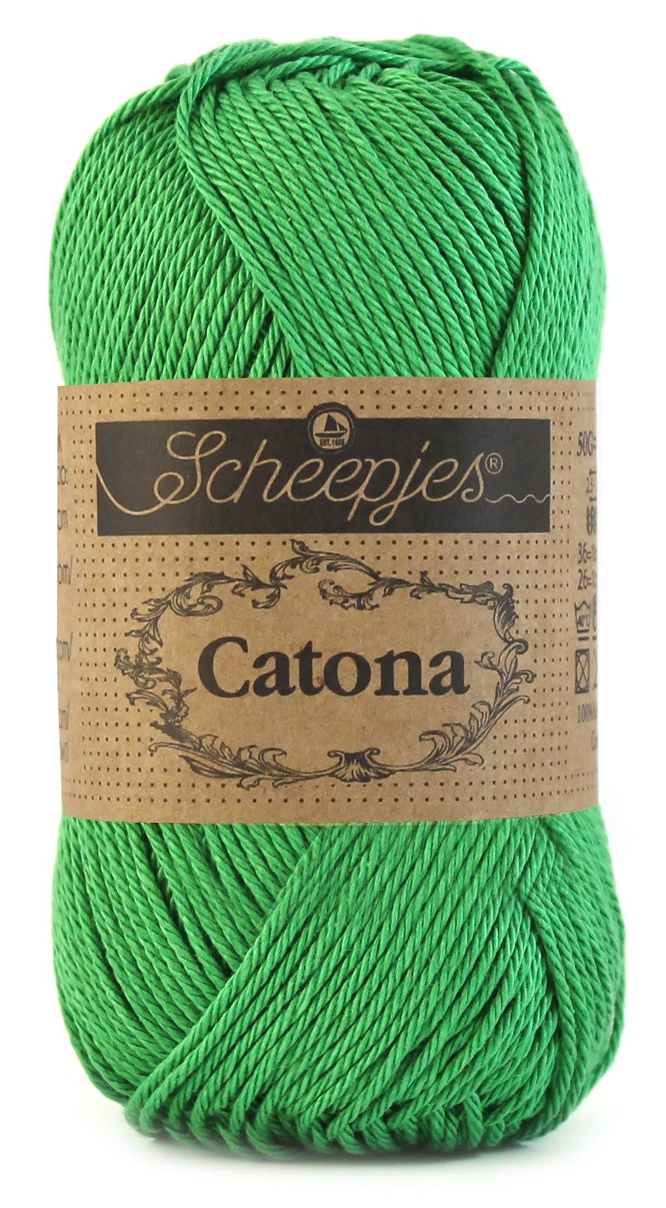 Scheepjes Catona Colours 414 - 604 50g / 515 Emerald
